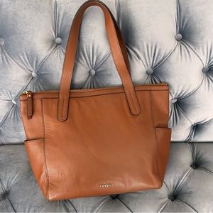 FOSSIL Mimi Leather Shopper/Tote